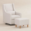 BABYLETTO TOCO SWIVEL GLIDER AND OTTOMAN IN ECO-PERFORMANCE FABRIC | WATER REPELLENT & STAIN RESISTANT