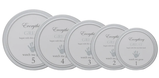 HANDPRINTS TOWER OF TIME GREY