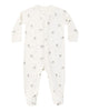 QUINCY MAE ZIP LONG SLEEVE SLEEPER FOOTIE SHEEP