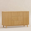 Pogo Tambour Assembled Dresser in Olive