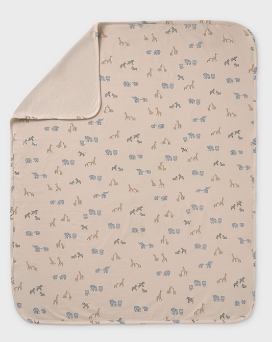 MAYORAL PRINTED BABY BLANKET BLUEBELL