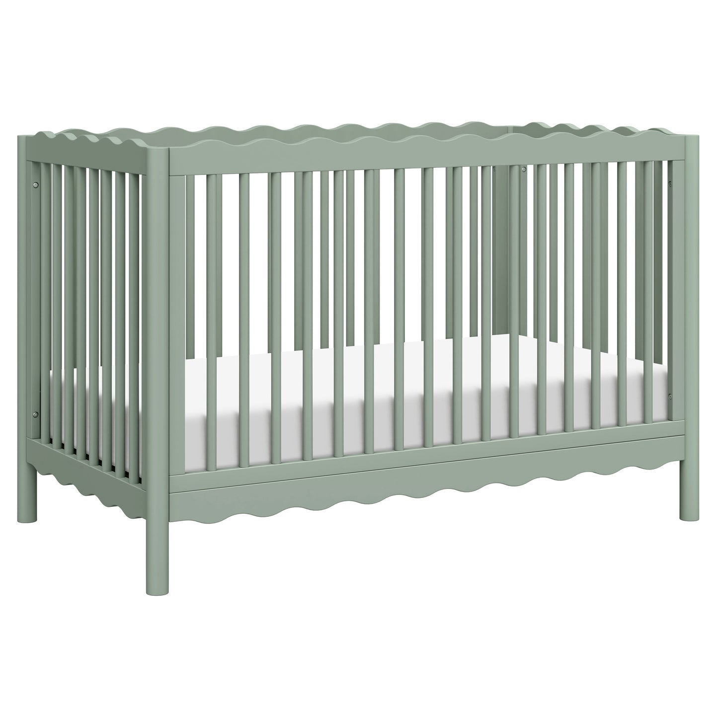 BABYLETTO SWELL 4-IN-1 CONVERTIBLE CRIB WITH TODDLER BED CONVERSION KIT