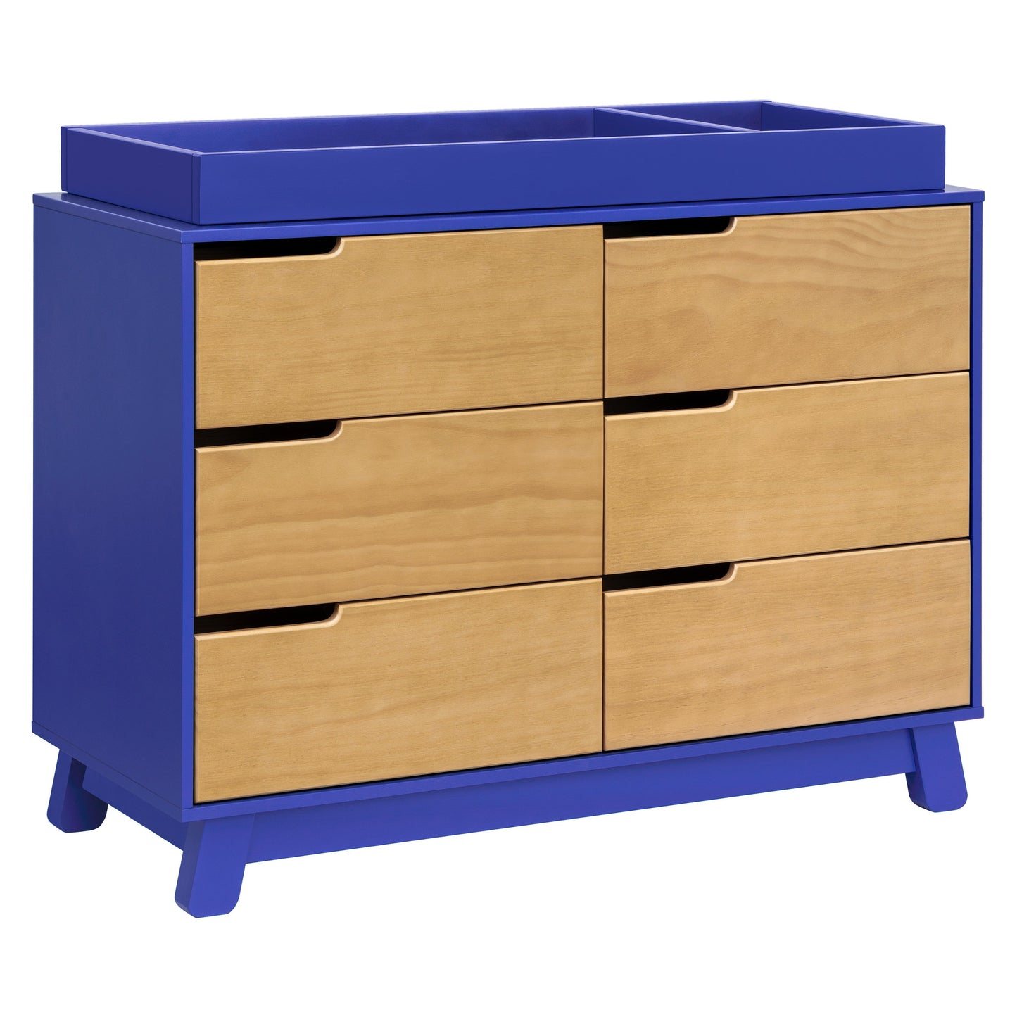 Hudson 6-Drawer Double Dresser, Assembled in Honey
