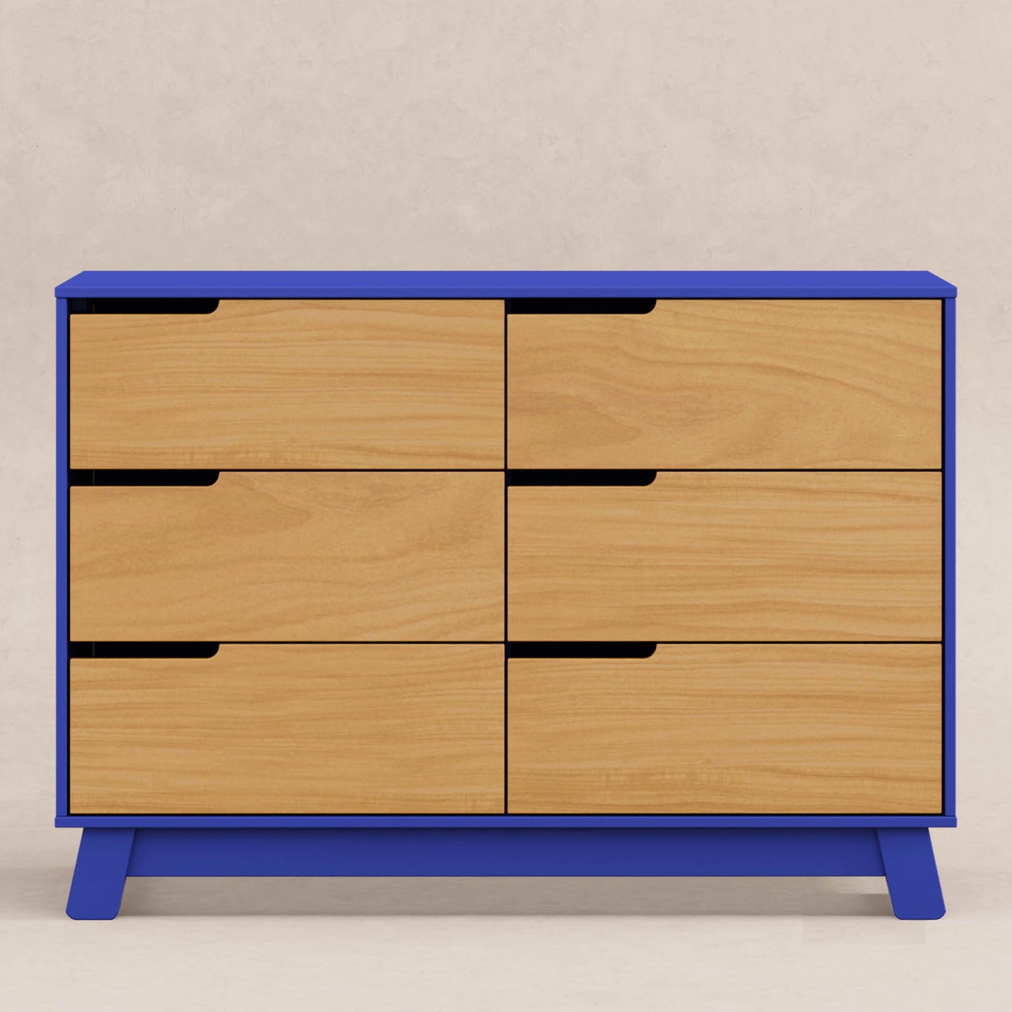 Hudson 6-Drawer Double Dresser, Assembled in Honey
