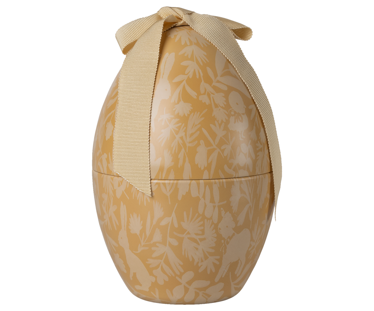 MAILEG EASTER EGG , MEDIUM - CREAM YELLOW