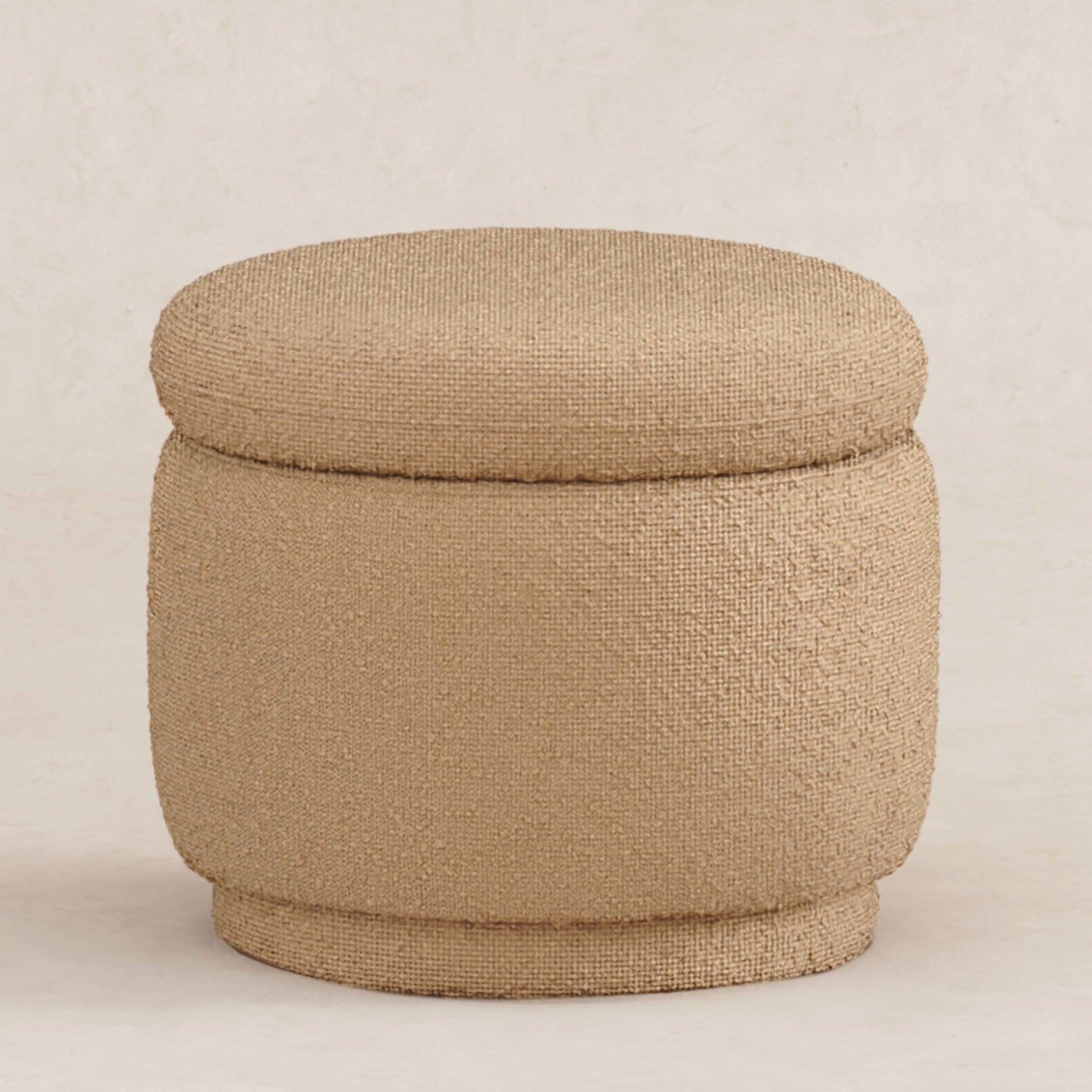 BABYLETTO ENOKI STORAGE OTTOMAN IN BOUCLE
