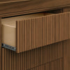 Pogo Tambour Assembled Dresser in Olive
