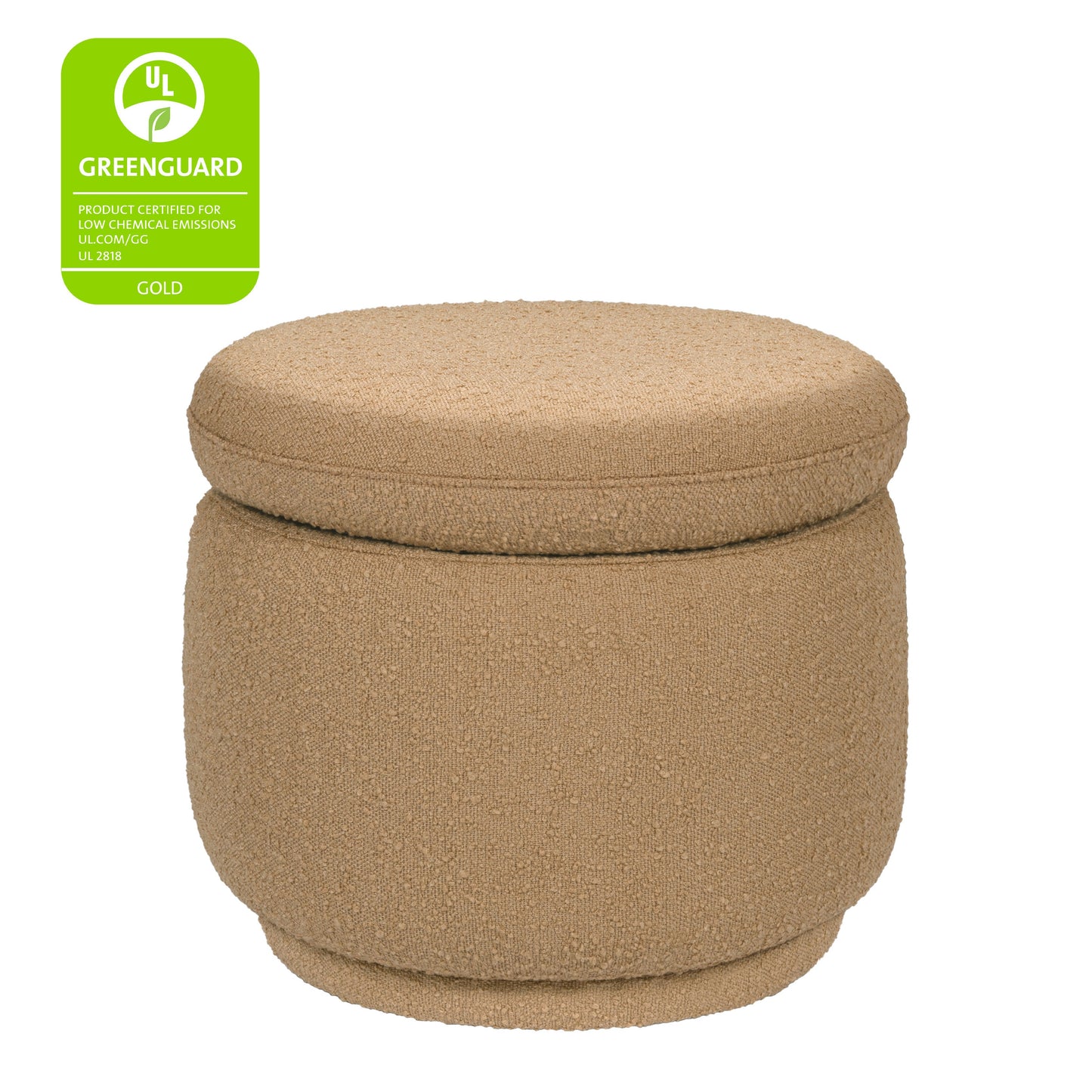 BABYLETTO ENOKI STORAGE OTTOMAN IN BOUCLE