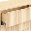 Pogo Tambour Assembled Dresser in Olive