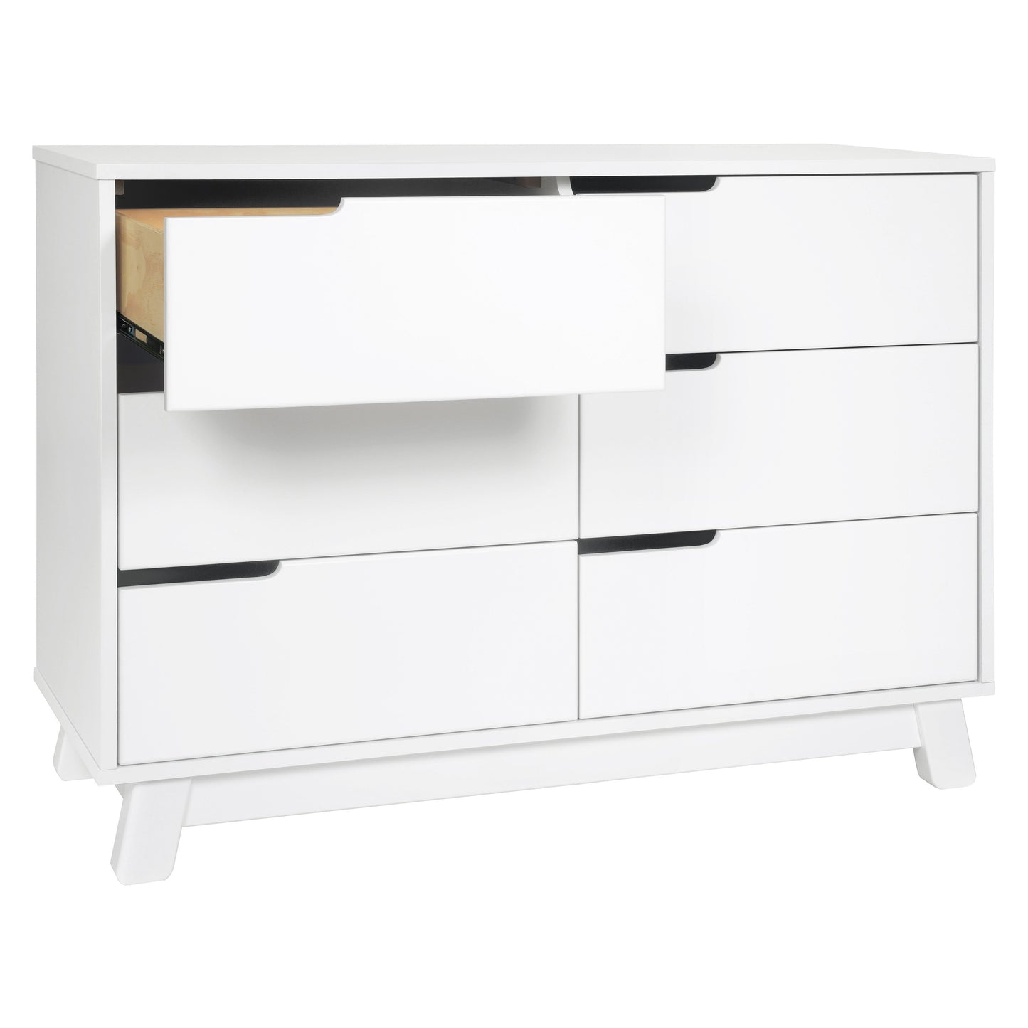 Hudson 6-Drawer Double Dresser, Assembled in Honey