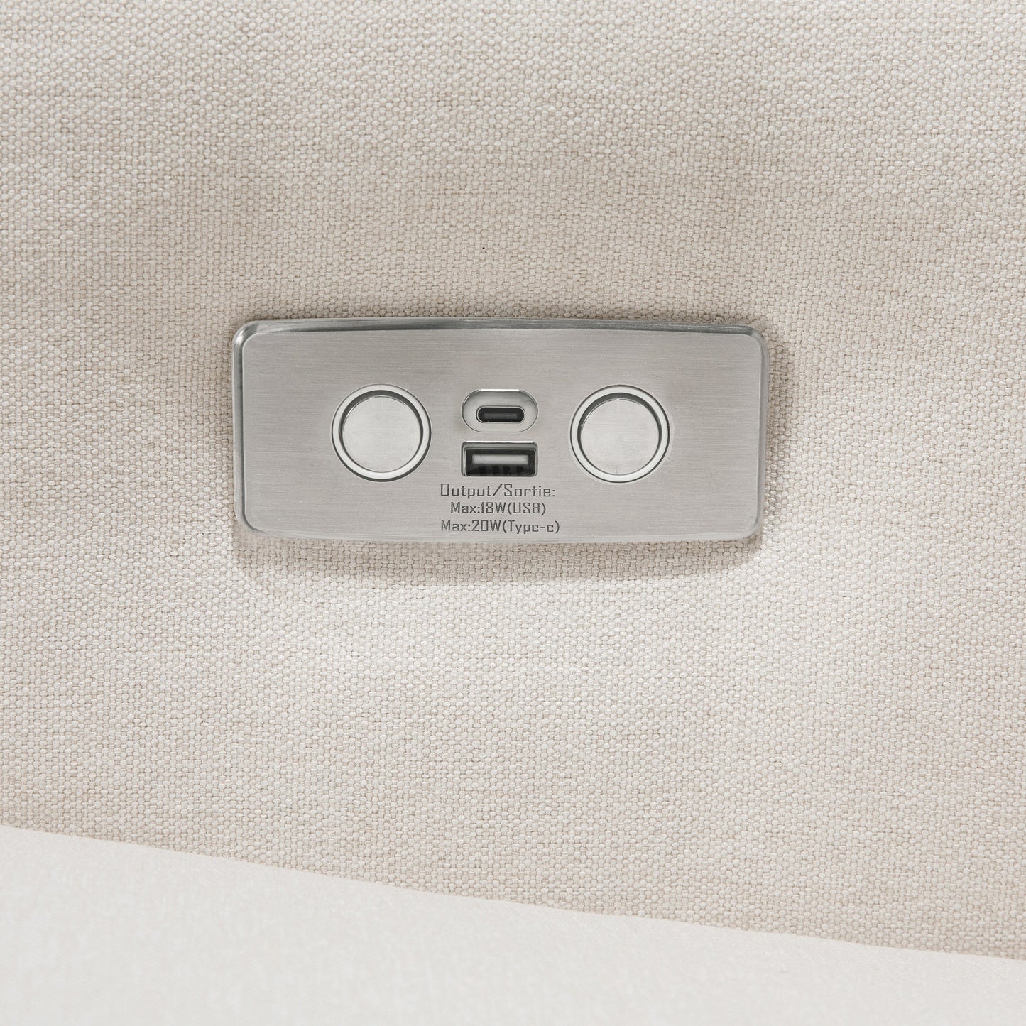 BABYLETTO SIGI ELECTRONIC RECLINER AND GLIDER WITH USB PORT