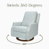 MORRIS & CO. X NAMESAKE CREWE RECLINER AND SWIVEL GLIDER