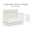 NAMESAKE DARLINGTON 4-IN-1 CONVERTIBLE CRIB