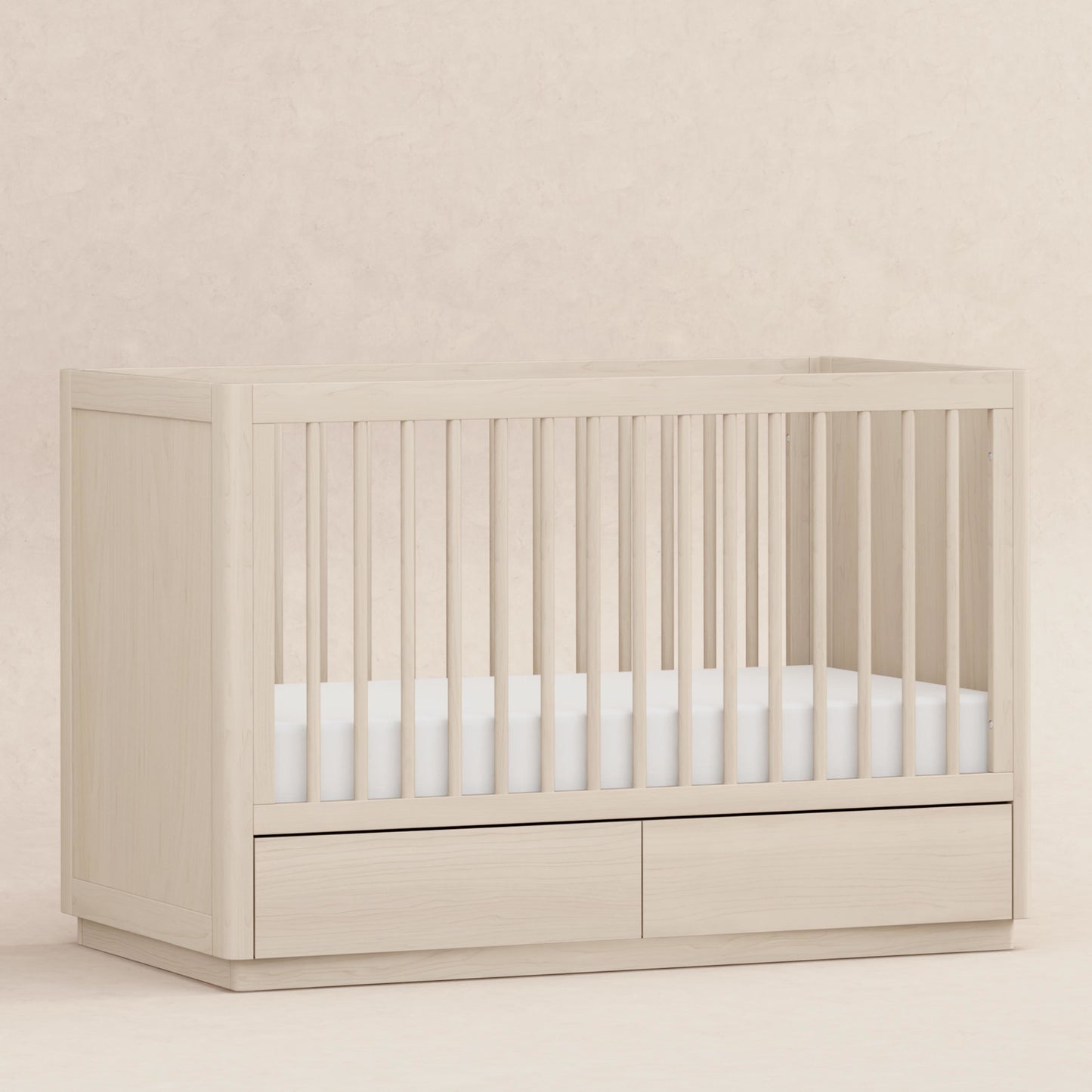 BABYLETTO BENTO 3-IN-1 CONVERTIBLE STORAGE CRIB WITH TODDLER BED CONVERSION KIT