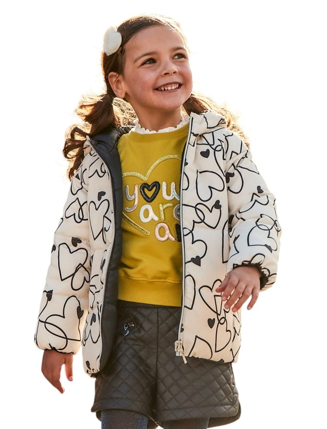 MAYORAL REVERSIBLE QUILTED JACKET FOR GIRLS