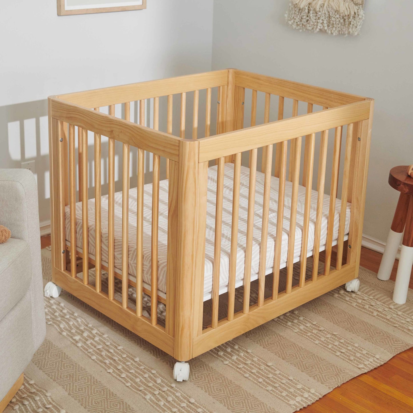 BABYLETTO YUZU 8-IN-1 CONVERTIBLE CRIB WITH ALL-STAGES CONVERSION KITS