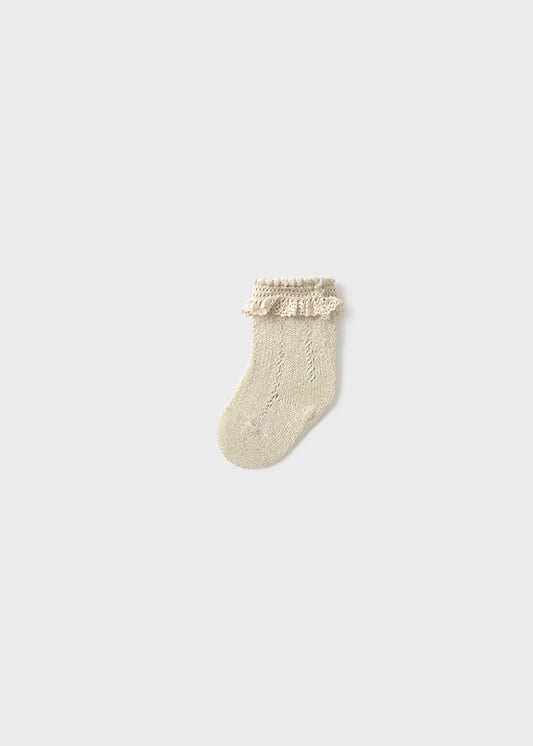 MAYORAL NEWBORN OPENWORK SOCKS