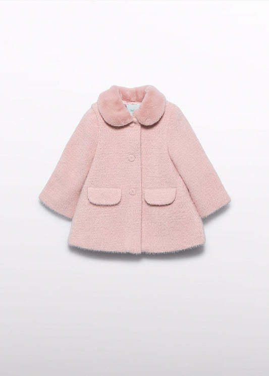 ABEL & LULA BABY GIRL TEXTURED KNIT COAT