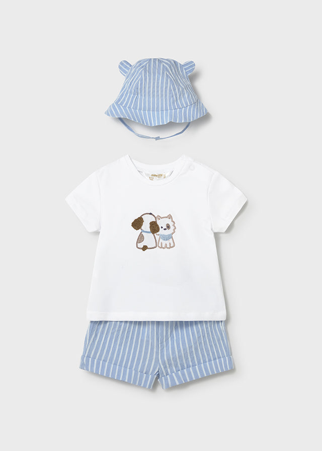 MAYORAL NEWBORN BOY 3-PIECE SET