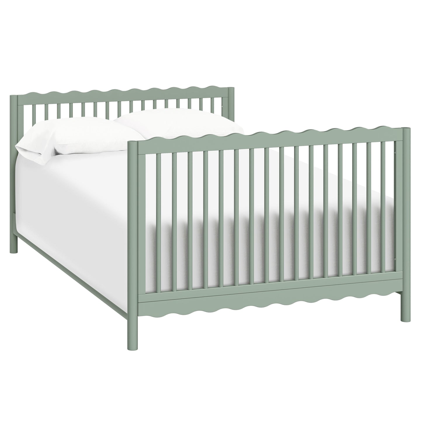 BABYLETTO SWELL 4-IN-1 CONVERTIBLE CRIB WITH TODDLER BED CONVERSION KIT