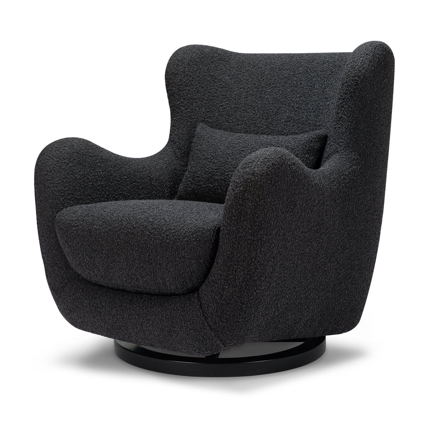 BABYLETTO SOLSTICE SWIVEL GLIDER IN BOUCLE
