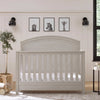 MONOGRAM BY NAMESAKE HEMSTED 4-IN-1 CONVERTIBLE CRIB WALNUT DRIFTWOOD
