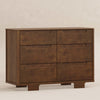 Yuzu 6-Drawer Dresser in Natural Walnut