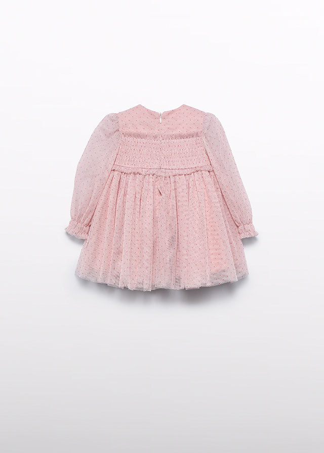 ABEL & LULA GIRL GLITTER TULLE DRESS