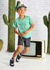 MAYORAL GREY DENIM SHORTS