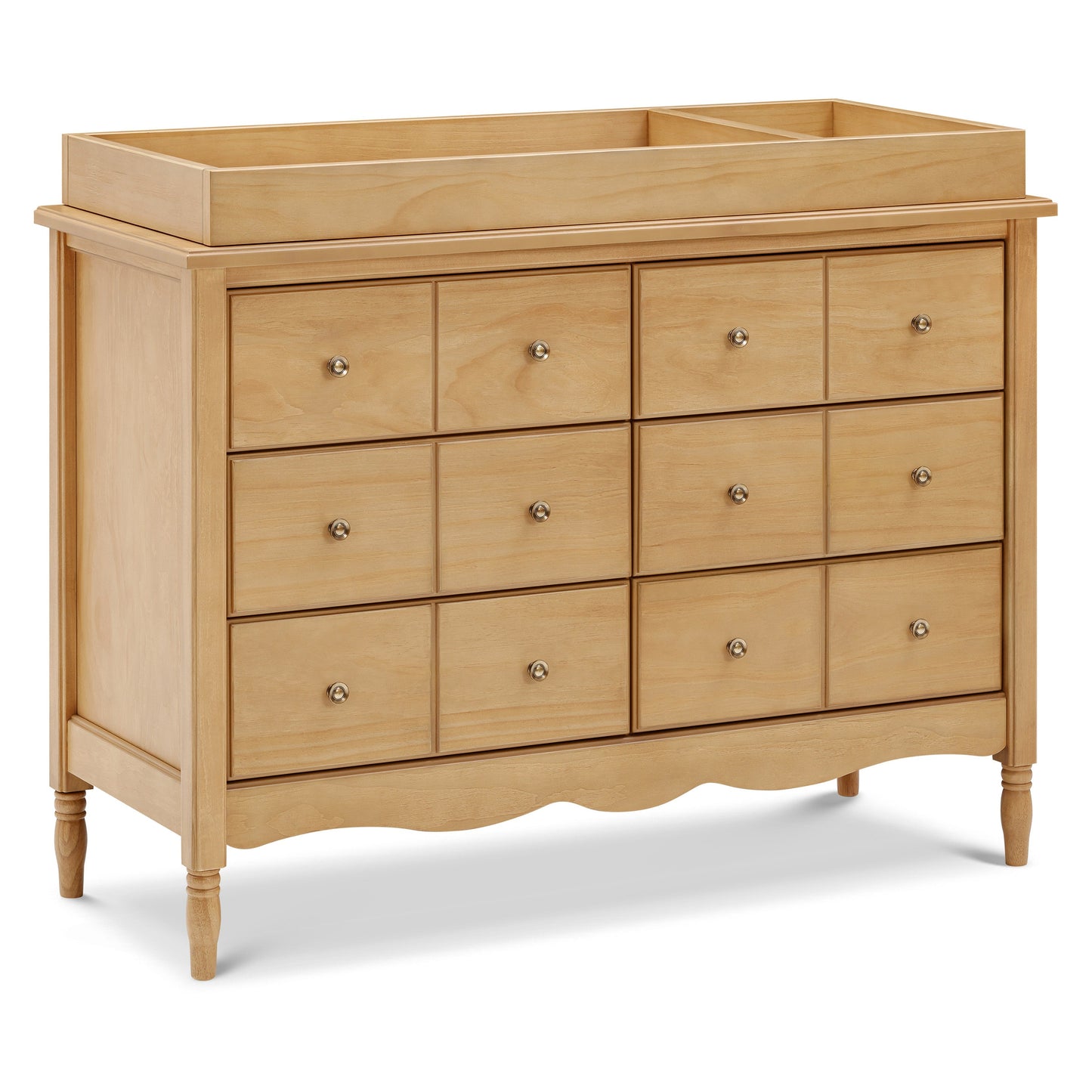 Liberty 6-Drawer Assembled Dresser in Warm White
