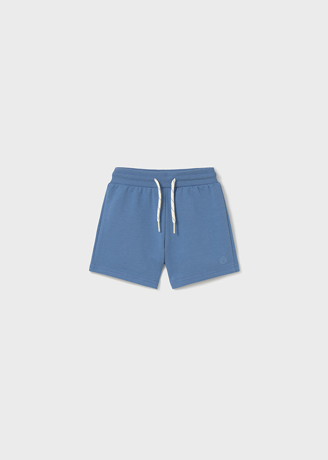 MAYORAL FLEECE SHORTS - CAPRI BLUE