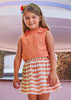 MAYORAL STRIPED SKIRT SET