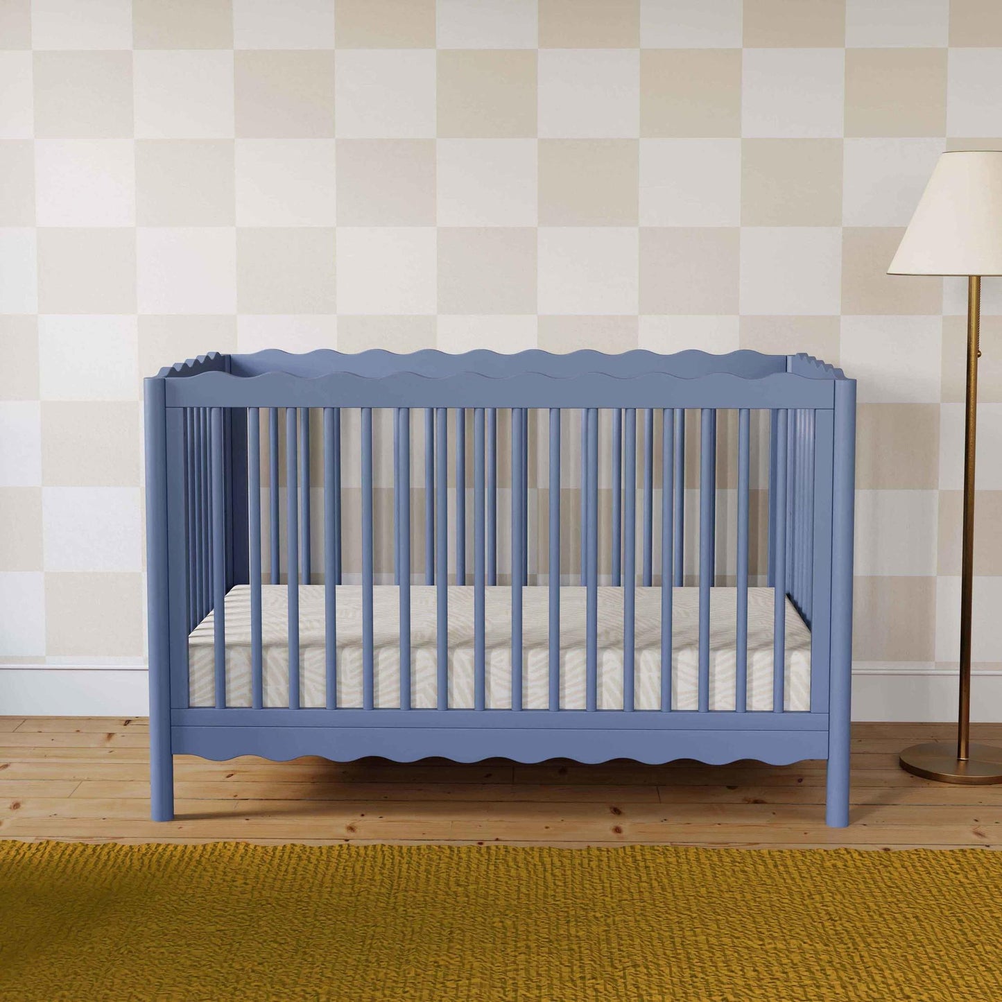 BABYLETTO SWELL 4-IN-1 CONVERTIBLE CRIB WITH TODDLER BED CONVERSION KIT