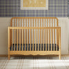 Liberty 4-in-1 Convertible Spindle Crib in Warm White