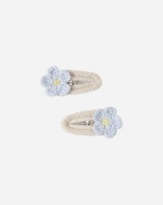 RYLEE + CRU CROCHET CLIP SET - NATURAL