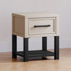 Newbern Nightstand, Assembled in Driftwood