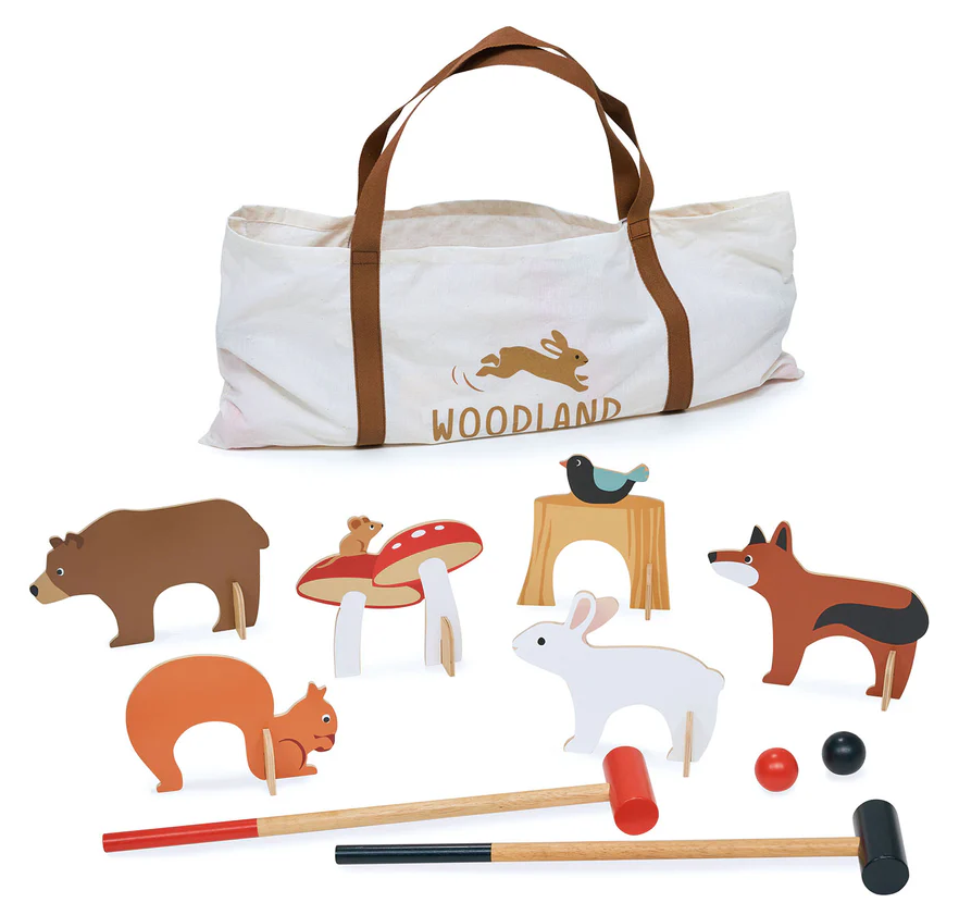 TENDER LEAF WOODLAND INDOOR CROQUET SET
