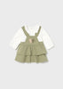 MAYORAL DUNGAREE DRESS BASIL