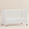 Maki Full-Size Folding Crib w/ Toddler Bed Conversion Kit in Honey