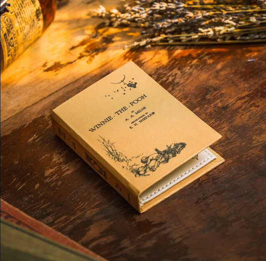 WINNIE THE POOH A.A. MILNE & SHEPARD BOOK WALLET