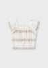 MAYORAL GIRL PLAID TOP