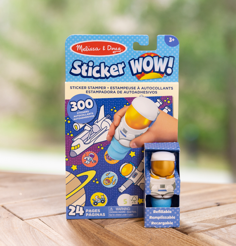 STICKER WOW! ACTIVITY PAD SET - ASTRONAUT