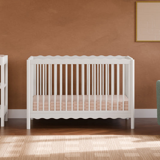 BABYLETTO SWELL 4-IN-1 CONVERTIBLE CRIB WITH TODDLER BED CONVERSION KIT
