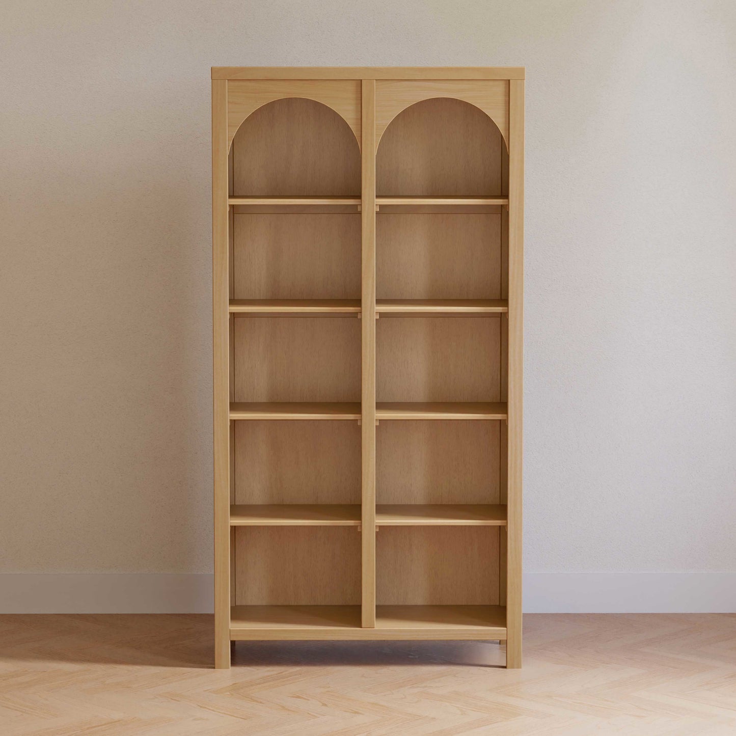 Eloise Bookcase, Assembled in Natural Walnut
