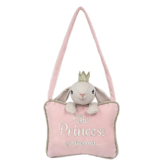 MON AMI THE PRINCESS IS SLEEPING DOOR HANGER