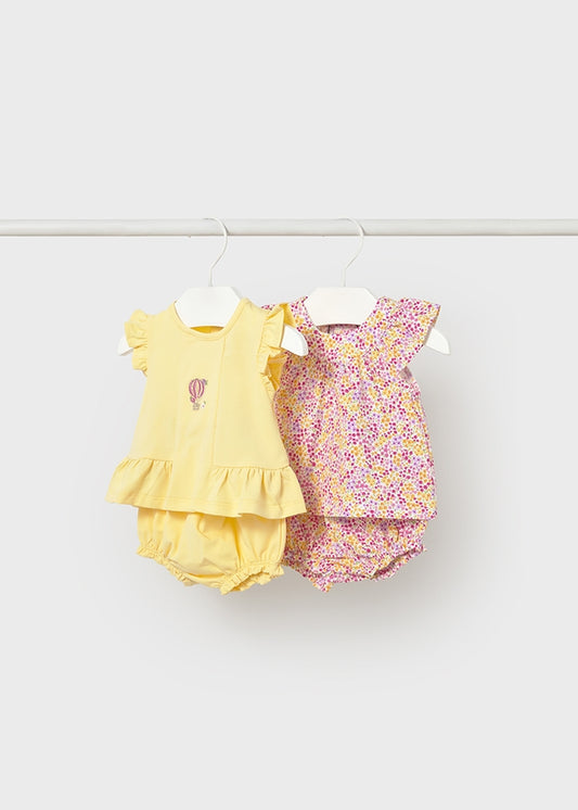 MAYORAL NEWBORN GIRL 2-PIECE SET