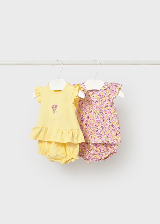 MAYORAL NEWBORN GIRL 2-PIECE SET