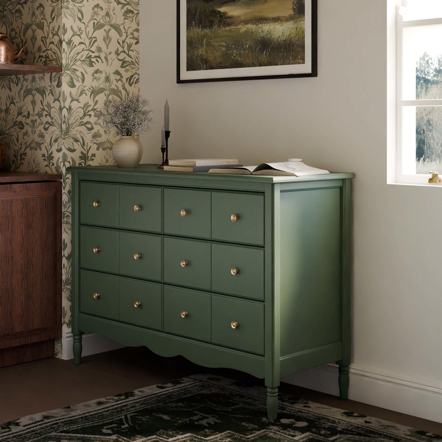 Liberty 6-Drawer Assembled Dresser in Cove Blue
