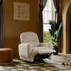 BABYLETTO RAINBOW RECLINER AND SWIVEL GLIDER IN TEDDY LOOP