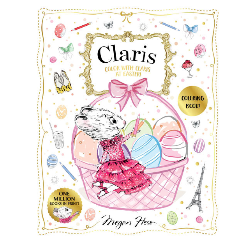 CLARIS, COLOR WITH CLARIS! COLORING BOOK
